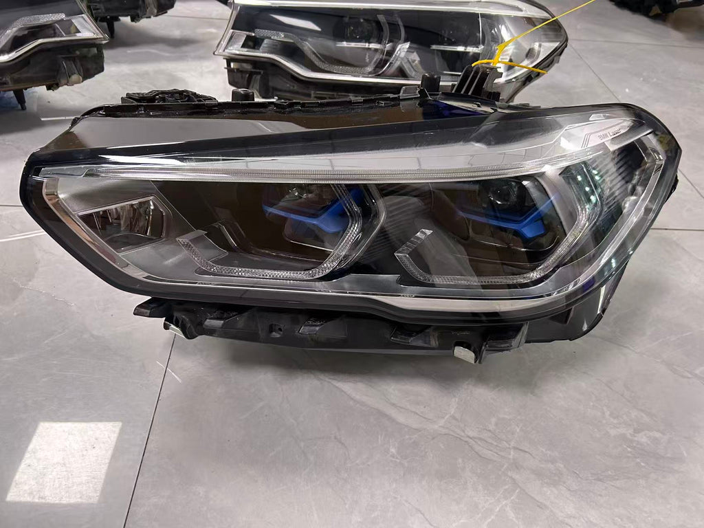 OEM ORIGINAL BMW X5 G05 X6 G06 LED LASER HEADLIGHTS RH+LH FOR US/EU MARKET WITH ALL MODULES